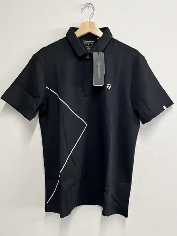 새상품 TaylorMade 테일러메이드 블랙 피케 셔츠 XO