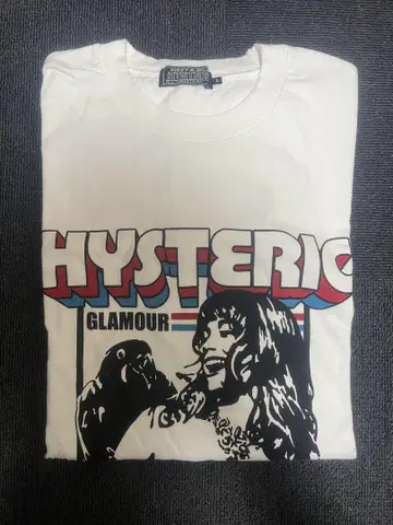 HYSTERIC GLAMOUR 그래픽 티셔츠 화이트