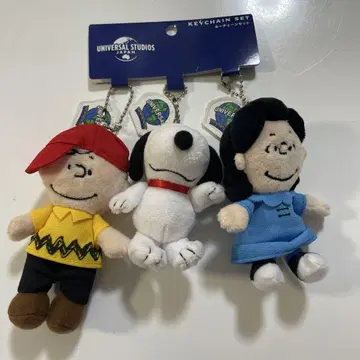 찰리 브라운 스누피 루시 스트랩 3종 세트 USJ