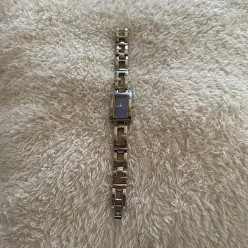 GUESS 손목시계 스테인리스 스틸 블루