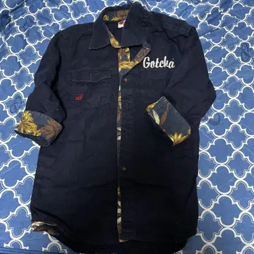 Gotcha 네이비 캐주얼 셔츠