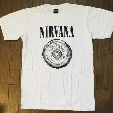 닐바나 Nirvana L 밴딩 티셔츠 락 티셔츠
