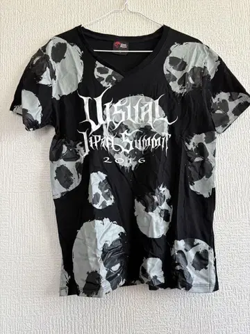 VISUAL JAPAN SUMMIT 스컬 티셔츠 L YOSHIKI
