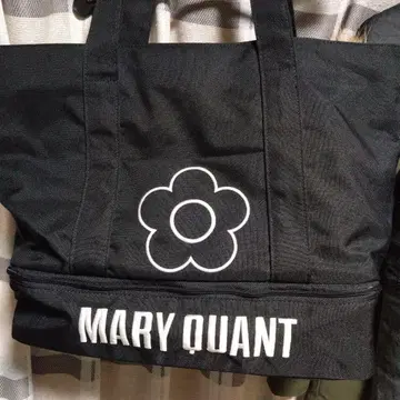 MARY QUANT 슈즈 케이스 포함 2단 토트백