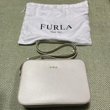 훌라 화이트 숄더백