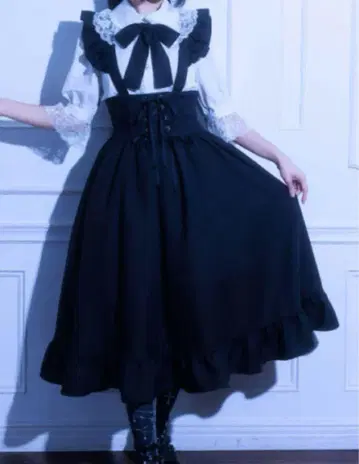 MIHO MATSUDA 미호 마츠다 점퍼 드레스 루모스 오버롤 스커트