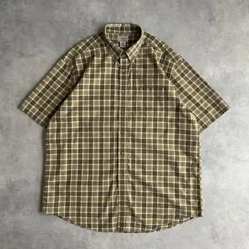 L.L.Bean BD 셔츠 핑 포인트 옥스퍼드 타탄 체크