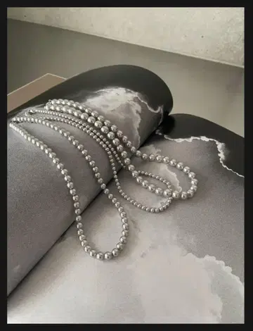FASHIRU ball chain necklace 미사용 새상품