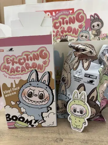 POP MART Exciting Macaron LABUBU 마카롱 라부부