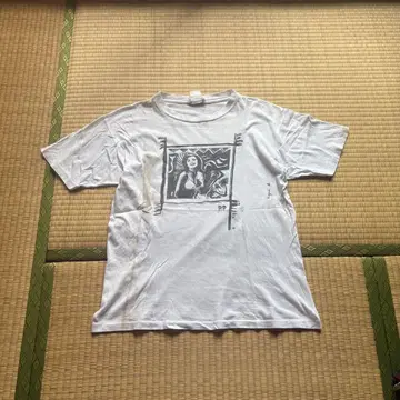 90s Agnes b. 프랑스제 명작 사진 반팔 티셔츠 티셔츠