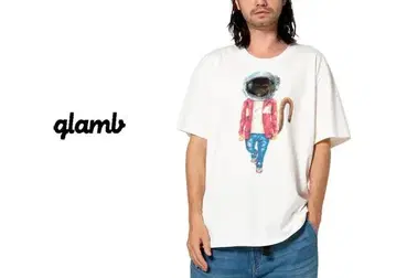 glamb GB0120/CS09 스페이스 몽키 컷 티셔츠 3 티셔츠