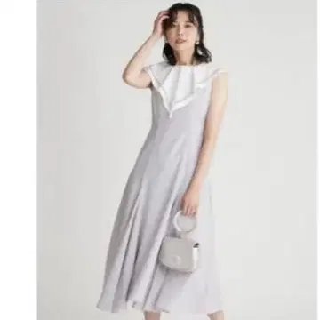 미사용 새상품 자수 바이컬러 원피스 셀포드