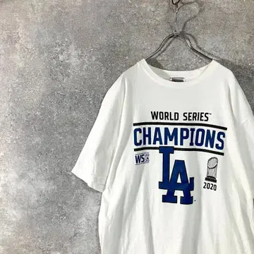 Fanatics 티셔츠 로스앤젤레스 다저스 사인 월드 시리즈