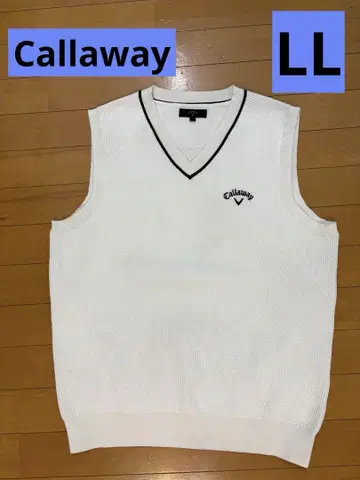 캘러웨이 베스트 남성용 LL 발수 니트 속건성