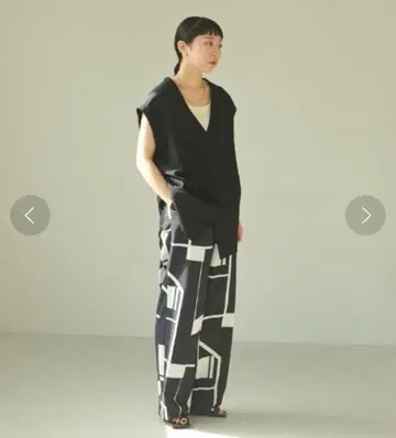 todayful 컬러리스 트윌 베스트 BLACK38