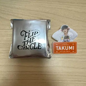 오자키 타쿠미 명찰 FLIP THE CIRCLE