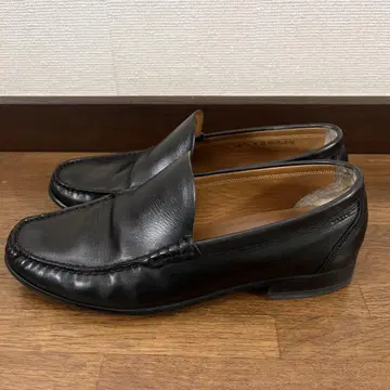 블랙 가죽 슬립온 BALLY