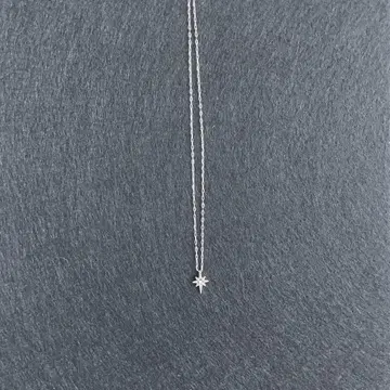 스타 주얼리 크로싱 스타 목걸이