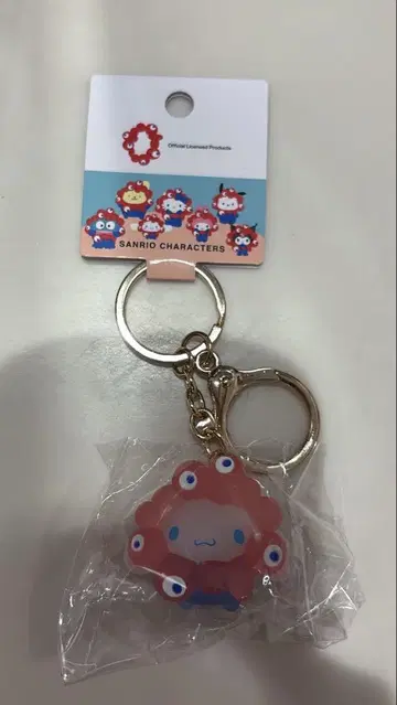 엑스포 시나몬 밋밋한 입체 마스코트 키링 클리어 컬러 오사카 한정판