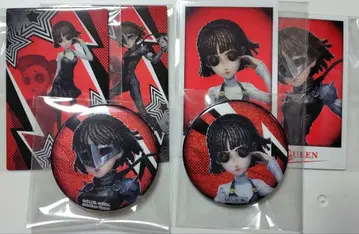 페르소나 5 P5R Identity V 제 5의 인격 캔뱃지 등 세트 퀸