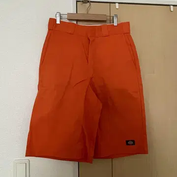 디키즈 하프 팬츠 루즈 핏 오렌지