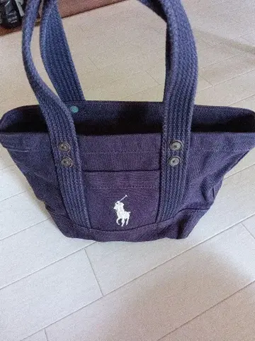 Ralph Lauren 네이비 토트백