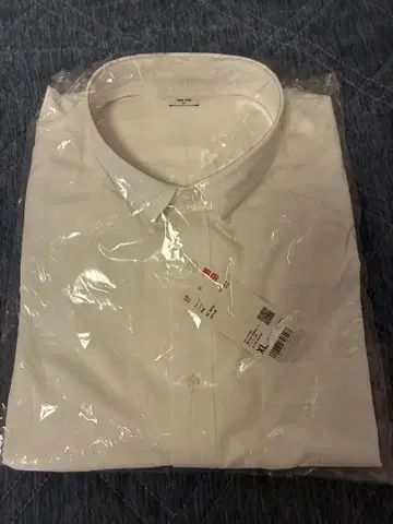 유니클로 100% 면 와이셔츠 XL 00 화이트