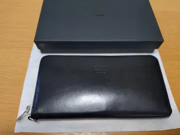 GARNI Slick Zip Long Wallet 지갑 블랙 가르니