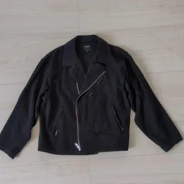 BEAMS 블랙 라이더 자켓 S 사이즈