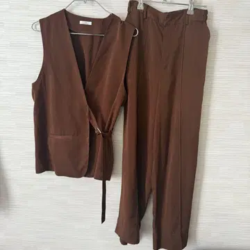 새상품급 URBAN RESEARCH 브라운 셋업