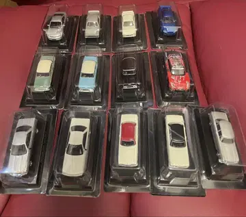 교쇼 1/64 스카이라인 & GT-R 13대 세트