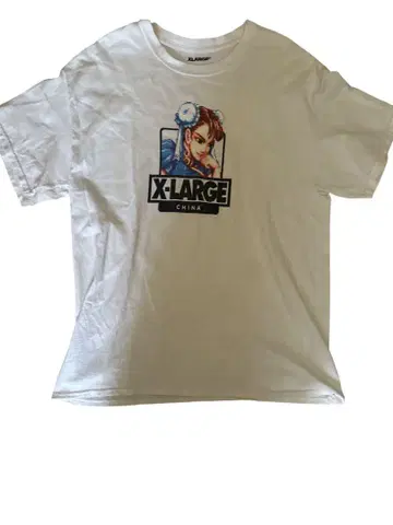 XLARGE 스트리트 파이터 콜라보 티셔츠 춘리 사이즈 L