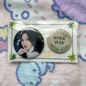 TWICE 미나 캔뱃지 시그리 2022 once way