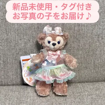 도쿄디즈니씨 컬러풀 해피니스 셰리 메이 봉제 인형 배지