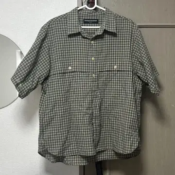 Diaspora skateboards 24ss 체크 셔츠 M