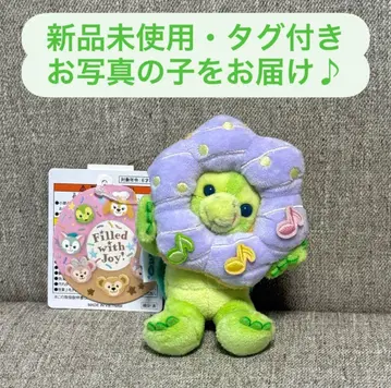 도쿄디즈니씨 필드위즈 조이 올메르 봉제 인형 배지