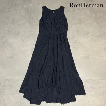 RonHerman 론 헤르만 맥시 길이 네이비 원피스 R181