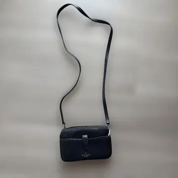 kate spade 블랙 가죽 숄더백