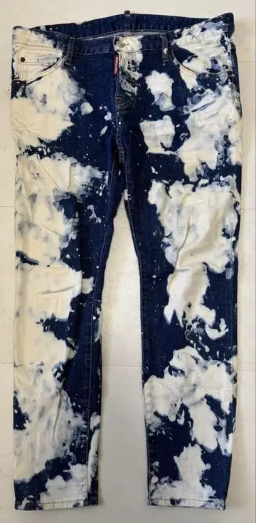 DSQUARED2 블리치 가공 스키니 데님 팬츠 S75LB0123
