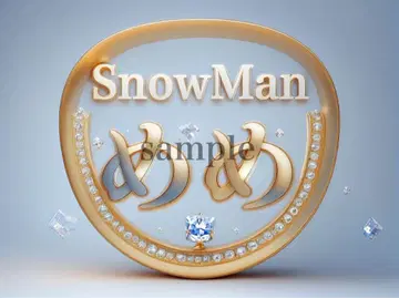 Snow Man 메메 팬서비스 부채 2개 세트