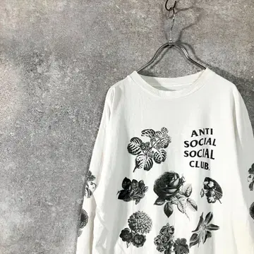 ANTI SOCIAL SOCIAL CLUB 롱 슬리브 티셔츠 USA제