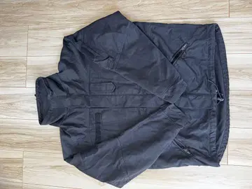 실물 USED 오스트리아 군 파라 트루퍼 자켓 DEEP BLACK 염색