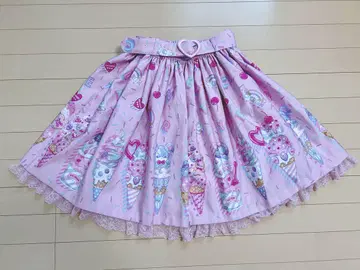 엔젤릭 프리티 데코레이션 아이스크림 스커트