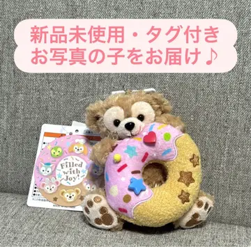 도쿄디즈니씨 필드위즈 조이 닷피 봉제 인형 배지 20주년