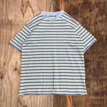 90s VANS 보더 티셔츠 라이트 블루 VINTAGE 올드