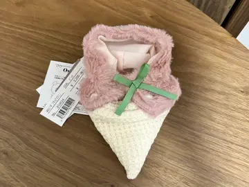 10cm 봉제 인형 사이즈 봉제 인형 판초 아이스크림 핑크