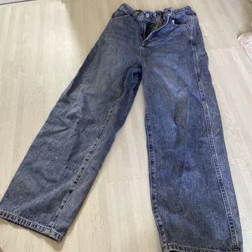 글로벌 워크 데님 배기 팬츠 83