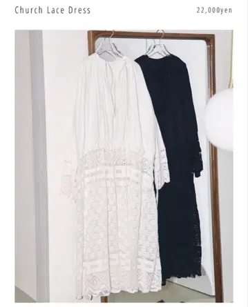 todayful / church lace dress (화이트)