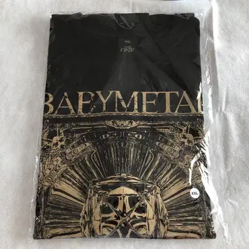 BABYMETAL THE ONE 2025 티셔츠 한정 컬러 GOLD