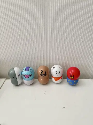 BTS 캐릭터 피규어 5개 세트